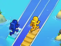 Bridge Ladder Race Stair game